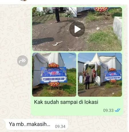 Pengiriman Karangan Bunga Poris Plawad Indah