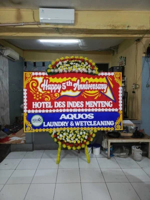 Papan Bunga di Poris Plawad Indah