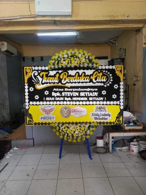Papan Bunga di Poris Plawad Indah