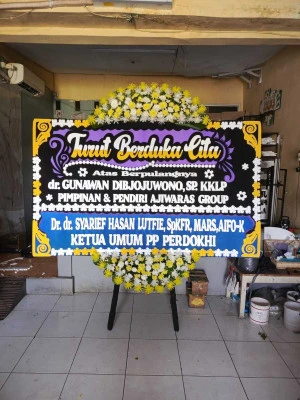 Papan Bunga di Poris Plawad Indah